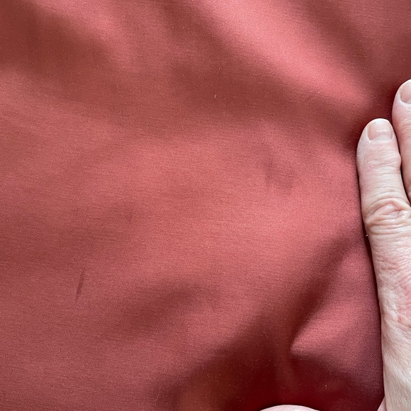 Abercrombie & Fitch Angel Sleeve Satin Wide Leg Jumpsuit Rose Medium - Picture 5 of 7